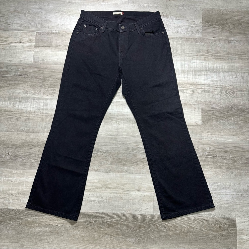 Women's 569 Levi’s Curvy Bootcut Black Jeans